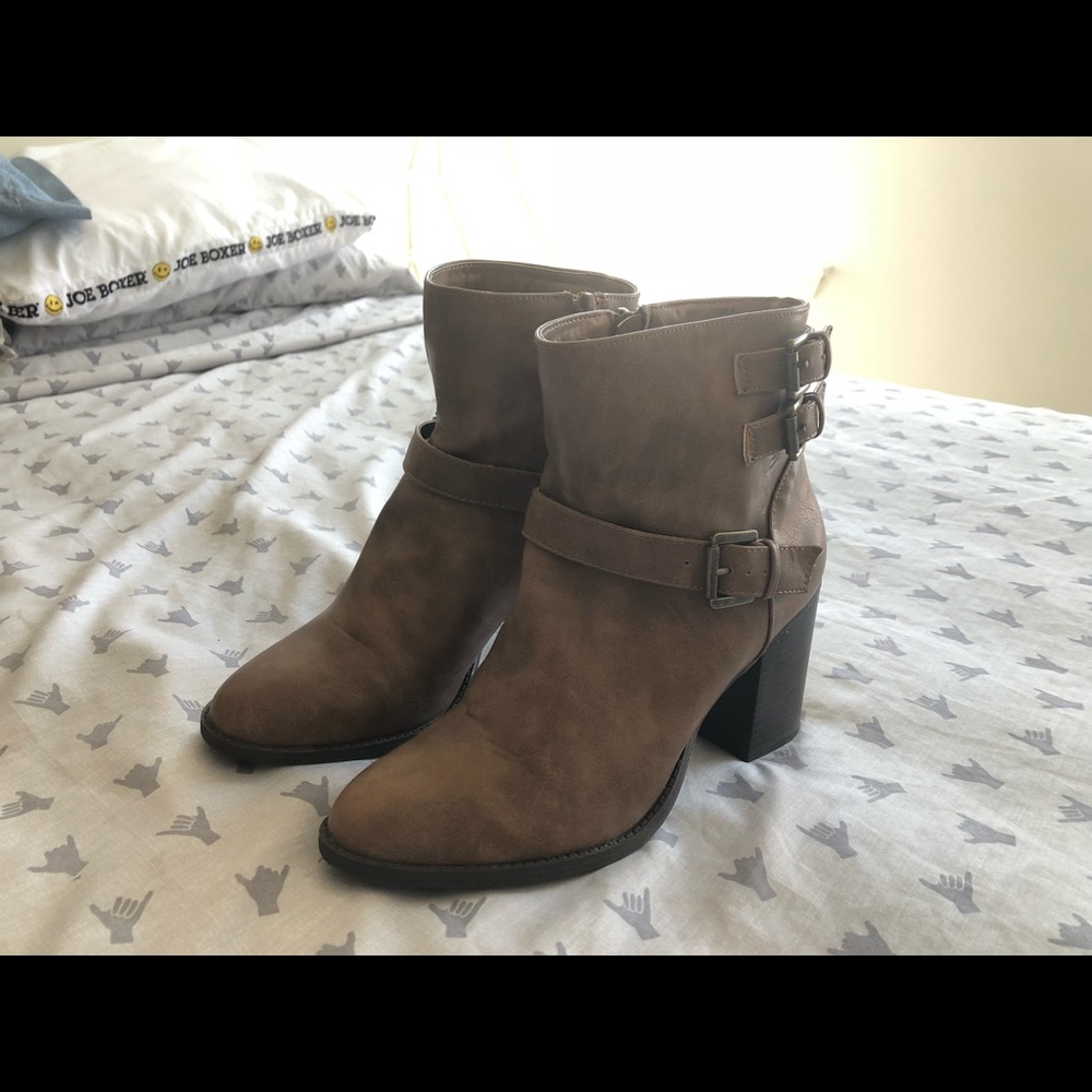 Brown boots
